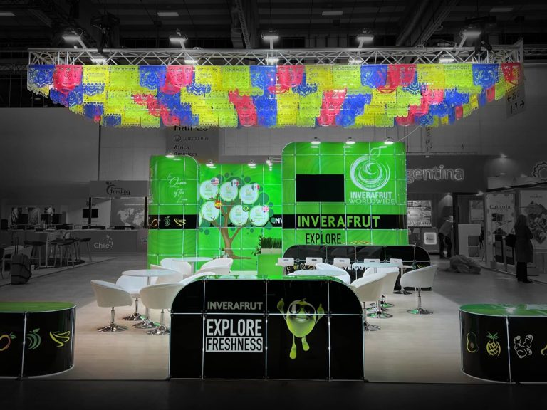 STAND FOR INVERAFRUT AT THE FRUITLOGISTIC EXHIBITION - exhibition stand