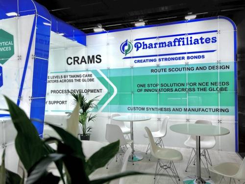 ВЫСТАВОЧНЫЙ СТЕНД ДЛЯ ﻿PHARMAFFILIATES НА CPHI ﻿ - выставочный стенд, вид 1