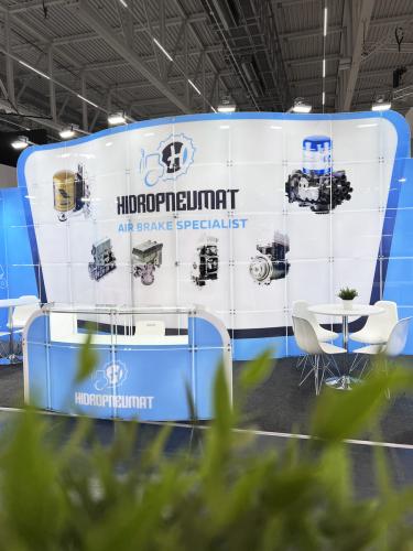 AN EXCLUSIVE STAND FOR HIDROPNEUMAT COMPANY - exhibition stand, view 2