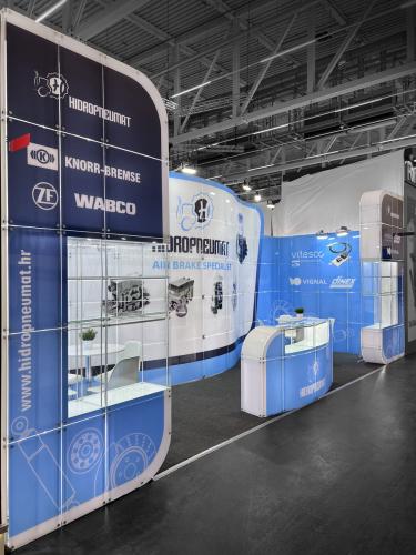 AN EXCLUSIVE STAND FOR HIDROPNEUMAT COMPANY - exhibition stand, view 3
