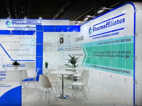 ВЫСТАВОЧНЫЙ СТЕНД ДЛЯ ﻿PHARMAFFILIATES НА CPHI ﻿ - выставочный стенд, вид 3