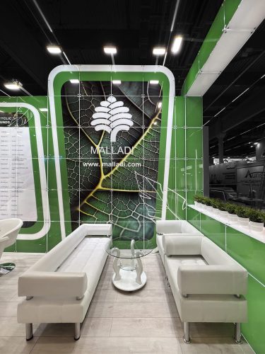 EXHIBITION STAND FOR MALLADI COMPANY AT CPHI - exhibition stand, view 4
