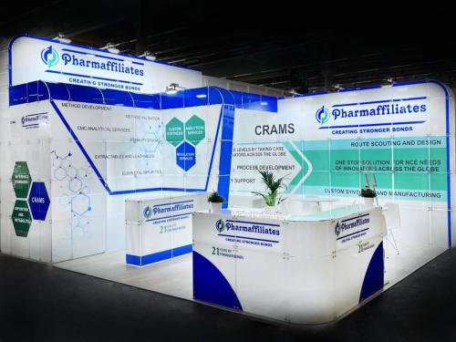 ВЫСТАВОЧНЫЙ СТЕНД ДЛЯ ﻿PHARMAFFILIATES НА CPHI ﻿ - выставочный стенд, вид 4